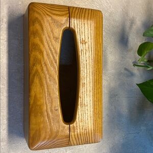Oak Wooden Kleenex Tissue Box Cover